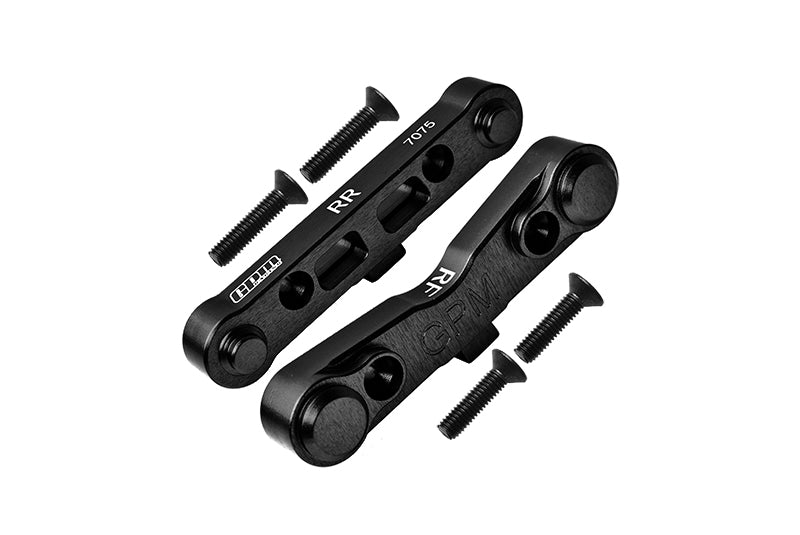 Aluminum 7075 Rear Lower Suspension Mount For Arrma 1:8 KRATON / OUTCAST / TALION / TYPHON / NOTORIOUS / KRATON EXB / TALION EXB / 1:7 INFRACTION / LIMITLESS / MOJAVE / MOJAVE EXB / FELONY - Black