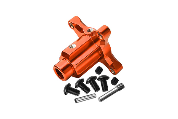 Aluminum Front or Rear or Center Differential Outputs For Arrma 1:8 KRATON / OUTCAST / NOTORIOUS / TYPHON / TALION / KRATON V5 / NOTORIOUS V5 / 1:10 SENTON - 1Pc Set Orange