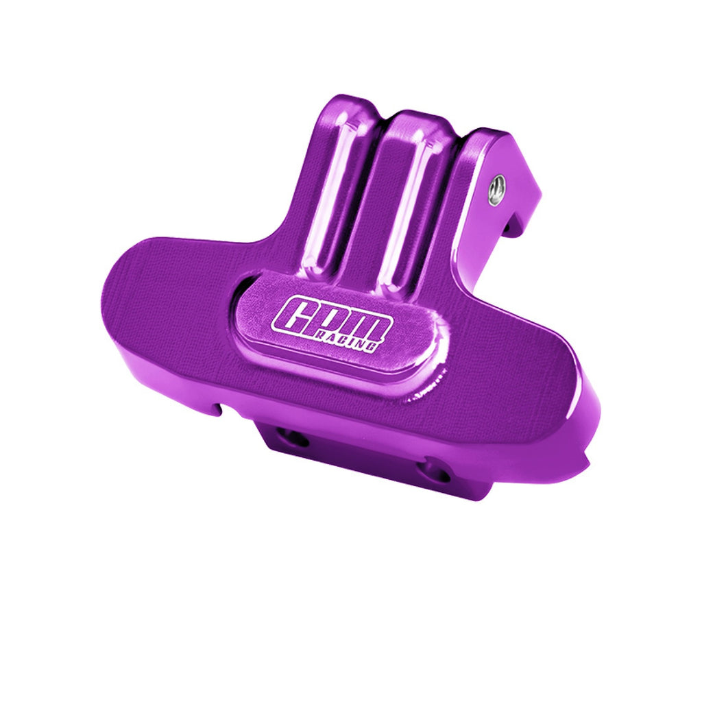 Aluminum 7075 Alloy Rear Bumper For Arrma 1/16 Mini Kraton 3S Speed Truck Upgrades - Purple