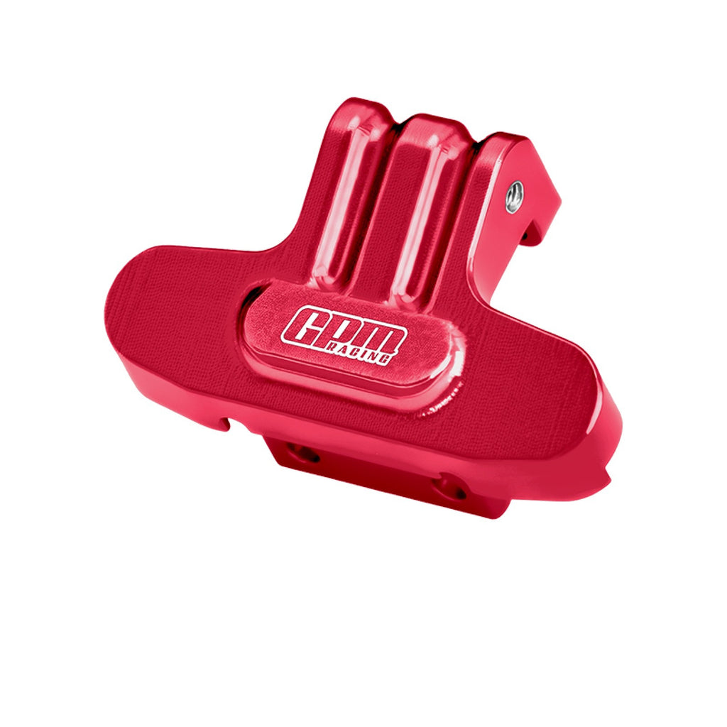 Aluminum 7075 Alloy Rear Bumper For Arrma 1/16 Mini Kraton 3S Speed Truck Upgrades - Red
