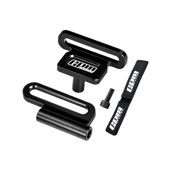 Aluminum 7075-T6 Alloy Retainer Battery Hold-Down For Arrma 1/16 Mini Kraton 3S Speed Truck-ARA2508 Upgrades - Black