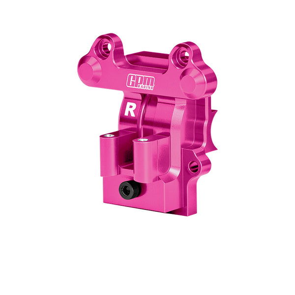Aluminum 7075-T6 Alloy Rear Diff Cover For Arrma 1/16 Mini Kraton 3S DSC 4X4 RTR Brushless Speed Truck-ARA2508 Upgrades - Pink