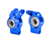 Aluminum 7075-T6 Alloy Rear Hub Larger Bearings For Arrma 1/16 Mini Kraton 3S Speed Truck-ARA2508 Upgrades - Blue