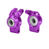 Aluminum 7075-T6 Alloy Rear Hub Larger Bearings For Arrma 1/16 Mini Kraton 3S Speed Truck-ARA2508 Upgrades - Purple