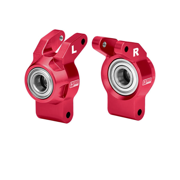 Aluminum 7075-T6 Alloy Rear Hub Larger Bearings For Arrma 1/16 Mini Kraton 3S Speed Truck-ARA2508 Upgrades - Red