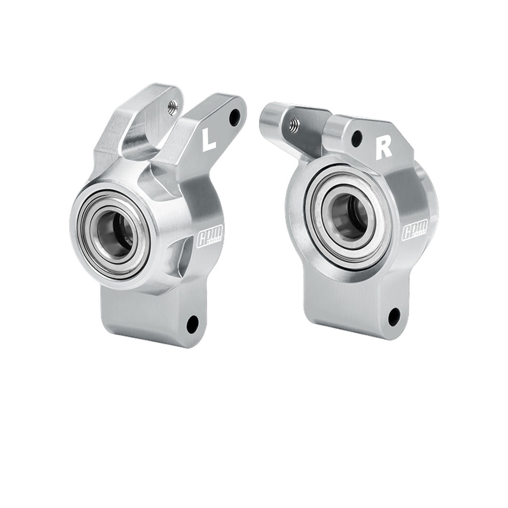Aluminum 7075-T6 Alloy Rear Hub Larger Bearings For Arrma 1/16 Mini Kraton 3S Speed Truck-ARA2508 Upgrades - Silver