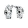 Aluminum 7075-T6 Alloy Rear Hub Larger Bearings For Arrma 1/16 Mini Kraton 3S Speed Truck-ARA2508 Upgrades - Silver