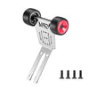 Stainless Steel Bearing Wheelie Bar Thick 1mm For Arrma 1/16 Mini Kraton 3S Speed Truck-ARA2508 Upgrades - Red