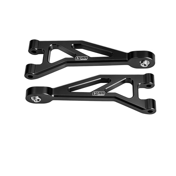 Aluminum 7075-T6 Alloy Rear Upper Suspension Arms For Arrma 1/16 Mini Kraton 3S Speed Truck-ARA2508 Upgrades - Black