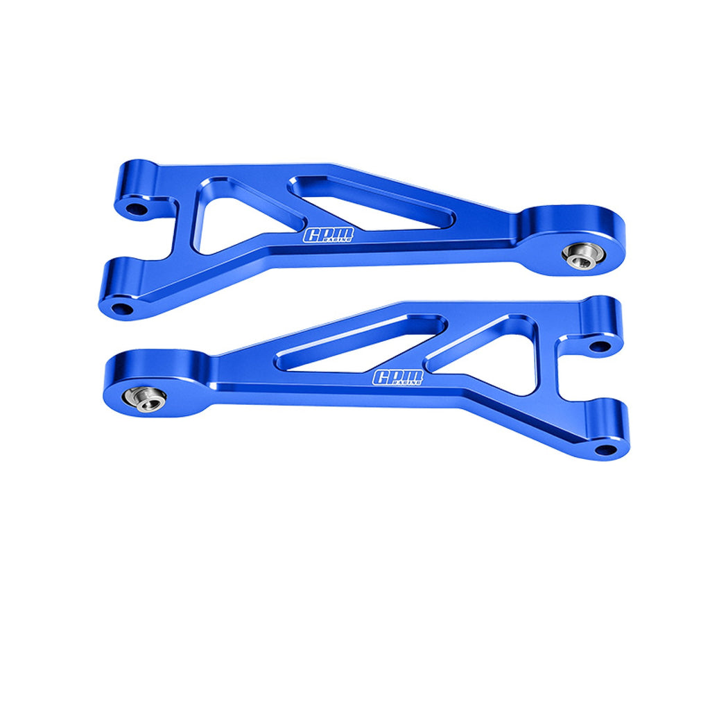Aluminum 7075-T6 Alloy Rear Upper Suspension Arms For Arrma 1/16 Mini Kraton 3S Speed Truck-ARA2508 Upgrades - Blue