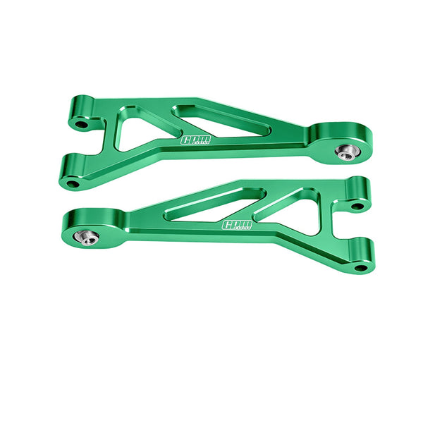 Aluminum 7075-T6 Alloy Rear Upper Suspension Arms For Arrma 1/16 Mini Kraton 3S Speed Truck-ARA2508 Upgrades - Green