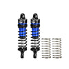 Aluminum Alloy Front Shock Absorbers 62mm For Arrma 1/16 Mini Kraton 3S Speed Truck-ARA2508 Upgrades - Blue