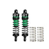 Aluminum Alloy Front Shock Absorbers 62mm For Arrma 1/16 Mini Kraton 3S Speed Truck-ARA2508 Upgrades - Green