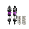 Aluminum Alloy Front Shock Absorbers 62mm For Arrma 1/16 Mini Kraton 3S Speed Truck-ARA2508 Upgrades - Purple