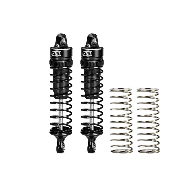 Aluminum Alloy Rear Shock Absorbers 74mm For Arrma 1/16 Mini Kraton 3S Speed Truck-ARA2508 Upgrades - Black