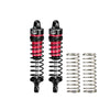 Aluminum Alloy Rear Shock Absorbers 74mm For Arrma 1/16 Mini Kraton 3S Speed Truck-ARA2508 Upgrades - Red