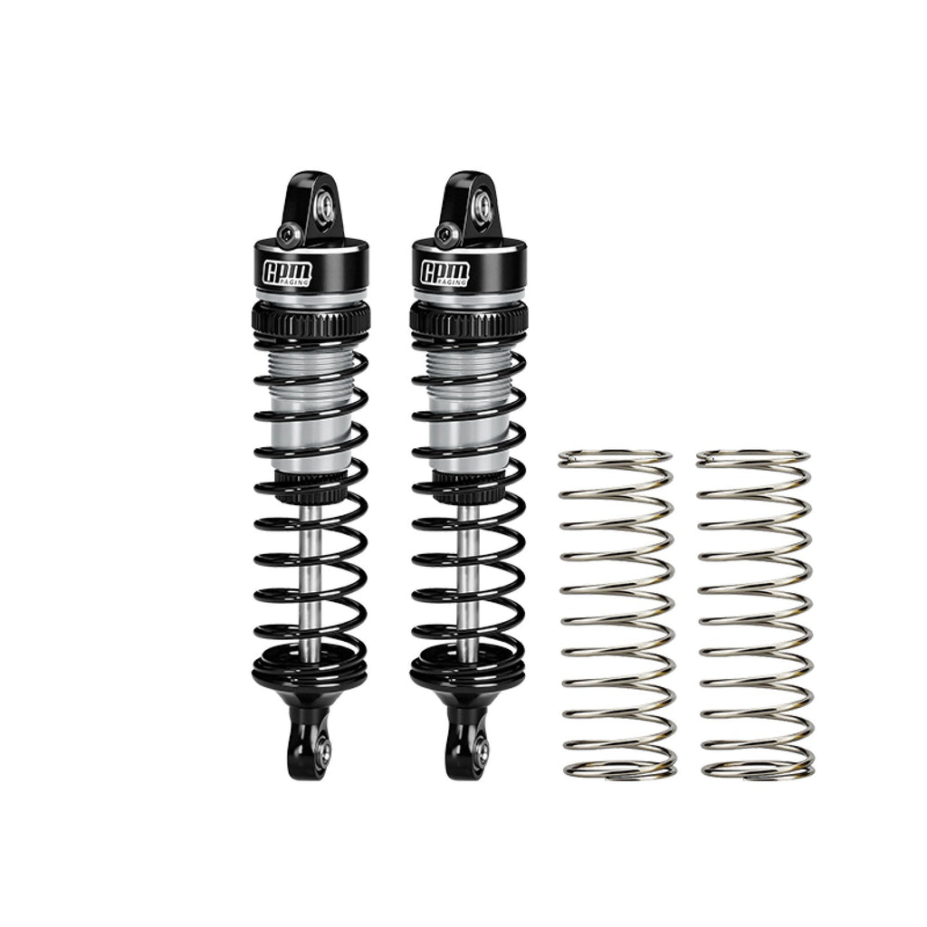 Aluminum Alloy Rear Shock Absorbers 74mm For Arrma 1/16 Mini Kraton 3S Speed Truck-ARA2508 Upgrades - Silver