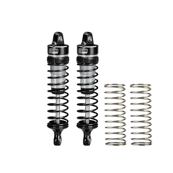 Aluminum Alloy Rear Shock Absorbers 74mm For Arrma 1/16 Mini Kraton 3S Speed Truck-ARA2508 Upgrades - Silver