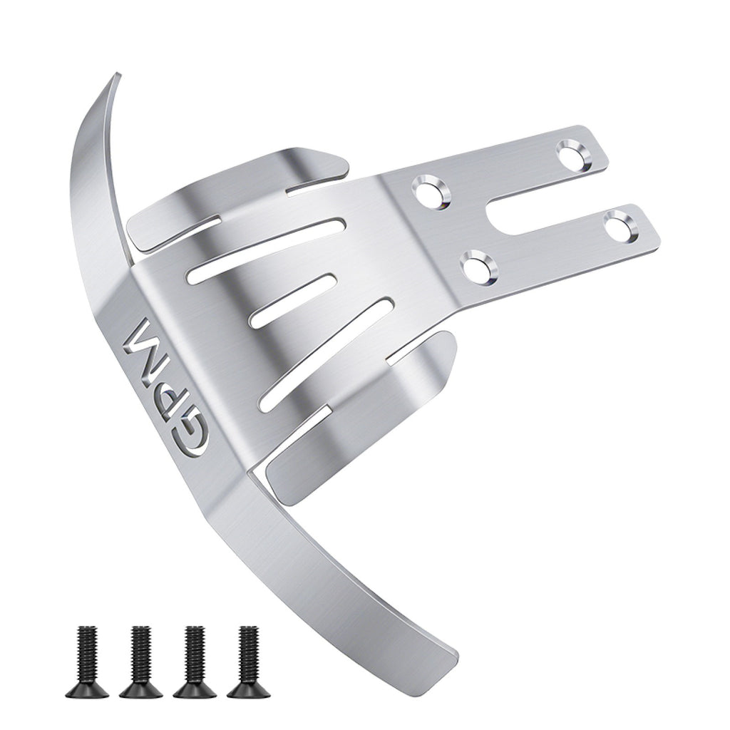 Stainless Steel Front Chassis Skid Bumper Thick 1mm For Arrma 1/16 Mini Kraton 3S Speed Truck-ARA2508 Upgrades 