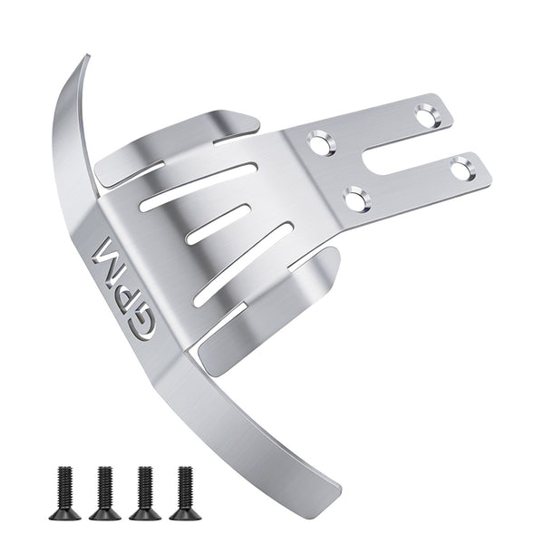 Stainless Steel Front Chassis Skid Bumper Thick 1mm For Arrma 1/16 Mini Kraton 3S Speed Truck-ARA2508 Upgrades 