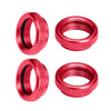 Aluminum 6061-T6 Alloy Shock Collars For Arrma 1/16 Mini Kraton 3S Speed Truck-ARA2508 Upgrades - Purple
