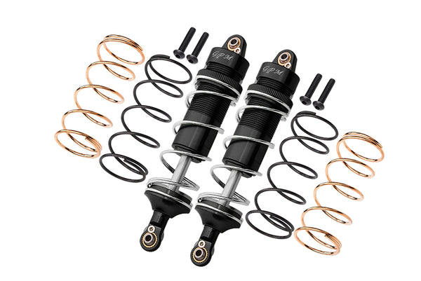 Arrma 1/10 KRATON 4S BLX Aluminum Rear Thickened Spring Dampers 120mm - 10Pc Set Black