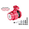 Aluminum 7075 Alloy 15T Adjustable Servo Horn For Arrma 1:5 Kraton 8S BLX / Kraton EXB Roller / Outcast 8S BLX / Outcast EXB Roller	 - Red