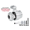 Aluminum 7075 Alloy 15T Adjustable Servo Horn For Arrma 1:5 Kraton 8S BLX / Kraton EXB Roller / Outcast 8S BLX / Outcast EXB Roller	 - Silver