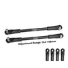 4140 Carbon Steel Adjustable Front Steering Tie Rod 163-168mm For ARRMA 1/5 Kraton 8S EXB Outcast 8S EXB