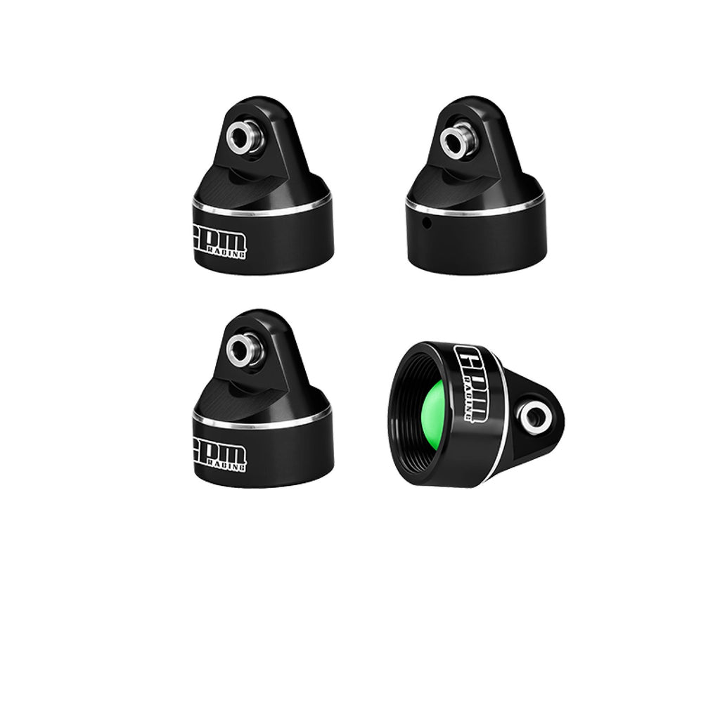 Aluminum 7075 Alloy Shock Cap For Original and GPM Optional Shock Absorbers Suitable For ARRMA 1:5 Kraton 8S / Outcast 8S EXB - Black