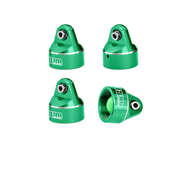 Aluminum 7075 Alloy Shock Cap For Original and GPM Optional Shock Absorbers Suitable For ARRMA 1:5 Kraton 8S / Outcast 8S EXB - Green