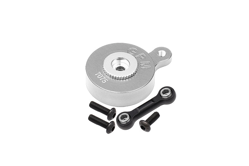Aluminum 7075 Direct Mount Servo Saver (23T Spline) With Fix Link For Arrma 1:8 MOJAVE / VENDETTA / INFRACTION / 1:10 VORTEKS / SENTON / BIG ROCK / OUTCAST / GRANITE / KRATON / SENTON Upgrades - Silver