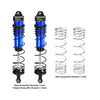 Aluminum 6061-T6 Alloy Progressive Spring Rear Shock 144mm For Arrma 1/8 MOJAVE 4X4 4S BLX Desert Truck RTR-ARA4404 Upgrades - Blue