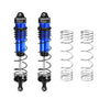 Aluminum 6061-T6 Alloy Progressive Spring Rear Shock 144mm For Arrma 1/8 MOJAVE 4X4 4S BLX Desert Truck RTR-ARA4404 Upgrades - Blue