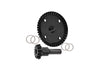 Arrma SENTON / TYPHON / INFRACTION /LIMITLESS Harden Steel 43T/13T Straight Main Diff Gear - 2Pc Set Black