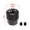 40Cr Steel Motor Gear 21T (Module:0.5mm, Motor Tooth Diameter:2.2mm)