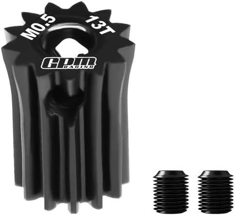40Cr Steel Motor Gear 13T (Module:0.5mm, Motor Tooth Diameter:2.2mm) 