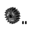 R/C Car Upgrade Parts : 40Cr Steel Motor Gear 18T (32 Pitch, Module 0.8mm, Motor Tooth Diameter 3.175mm, Tooth Surface Outer Diameter 15.8mm)