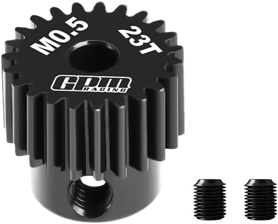 40Cr Steel Motor Gear 23T (Module:0.5mm, Motor Tooth Diameter:2.2mm) 