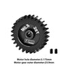 R/C Car Upgrade Parts : 40Cr Steel Motor Gear 28T (32 Pitch, Module 0.8mm, Motor Tooth Diameter 3.175mm, Tooth Surface Outer Diameter 23.9mm)