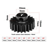 20Cr Steel Motor Gear 12T (Module:1.0mm, Motor Tooth Diameter: 5.0mm, Round Hole) Suitable for 1/8 Scale Models of ARRMA and TRAXXAS R/C Cars and Trucks