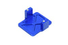 Aluminum 7075 Servo Mount / Radio Deck For Standalone ESC / Receiver For Arrma 1/18 GRANITE GROM MEGA 380 Brushed 4X4 Monster Truck ARA2102 Upgrade Parts - Blue