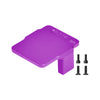 Aluminum 7075 Servo Mount/Radio Deck for Standalone ESC/Receiver for Arrma 1/18 Granite GROM MEGA 380 Brushed 4X4 Monster Truck ARA2102 Upgrade Parts - Purple