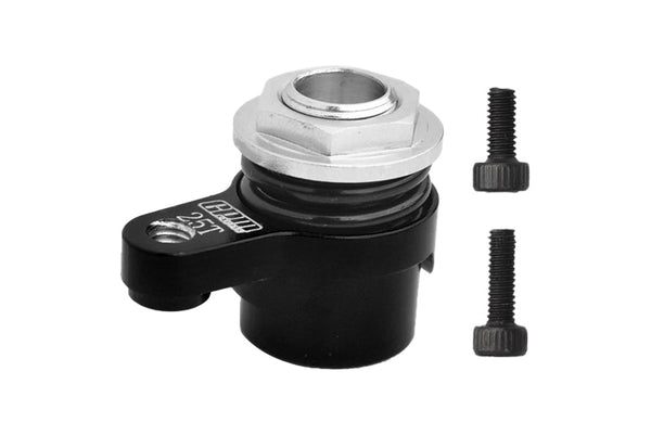 7075 Aluminum Alloy 25T Servo Saver Set Horn With Built-In Spring For Arrma 1/18 GRANITE GROM MEGA 380 Brushed 4X4 Monster Truck ARA2102 Upgrade Parts - Black