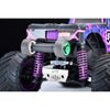 Aluminum 7075-T6 Alloy Wheelie Bar Wheel & Bearing For Arrma 1:16 QUAKE GROM / GORGON GROM Brushed Monster Truck Upgrades - Green