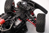 Aluminum 7075 Alloy Front Steering Link Rods For Arrma 1/14 MOJAVE GROM MEGA 380 BRUSHED 4X4 SMALL SCALE DESERT TRUCK RTR-ARA2104 Upgrades - Red