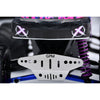 Stainless Steel Front And Rear Chassis Skid For Arrma 1:16 QUAKE GROM / GORGON GROM Brushed Monster Truck Upgrades