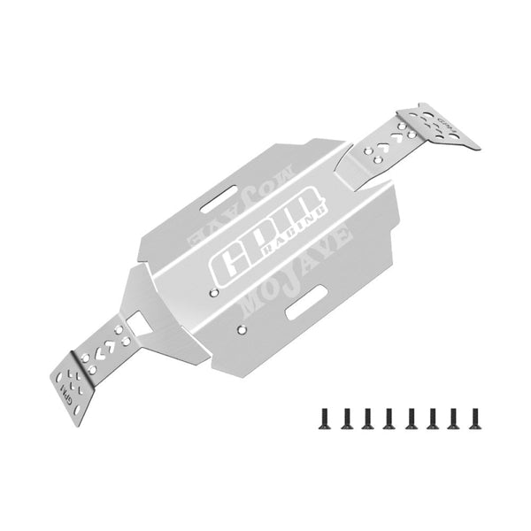 Stainless Steel Chassis Skid Kit For Arrma 1/16 MOJAVE GROM Desert Truck Upgrade Parts