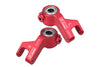 Aluminum 7075 Front Steering Block (Larger Inner Bearings) For Arrma 1/10 GORGON 4X2 Mega 550 Brushed Monster Truck-ARA3230 Upgrades - Red