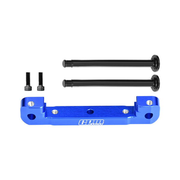Aluminum 7075 Alloy Front Upper Suspension Mount For Arrma 1/8 KRATON EXB OUTCAST TALION TYPHON NOTORIOUS 6S V5 1/7 INFRACTION LIMITLESS MOJAVE FIRETEAM BIG ROCK FELONY 6S V2 - Blue
